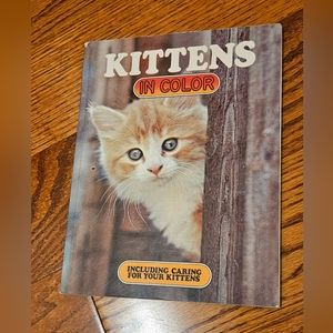 Book 1979 Vintage Kittens in Color